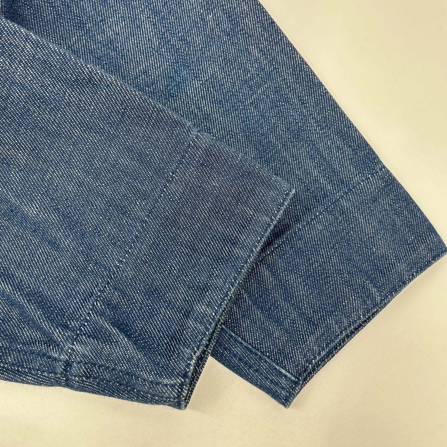 HYKE ハイク 162ー17074 インディゴ デニムショップコート ジャケット