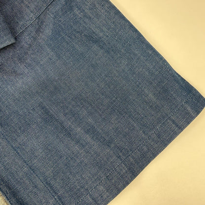 HYKE ハイク 162ー17074 インディゴ デニムショップコート ジャケット