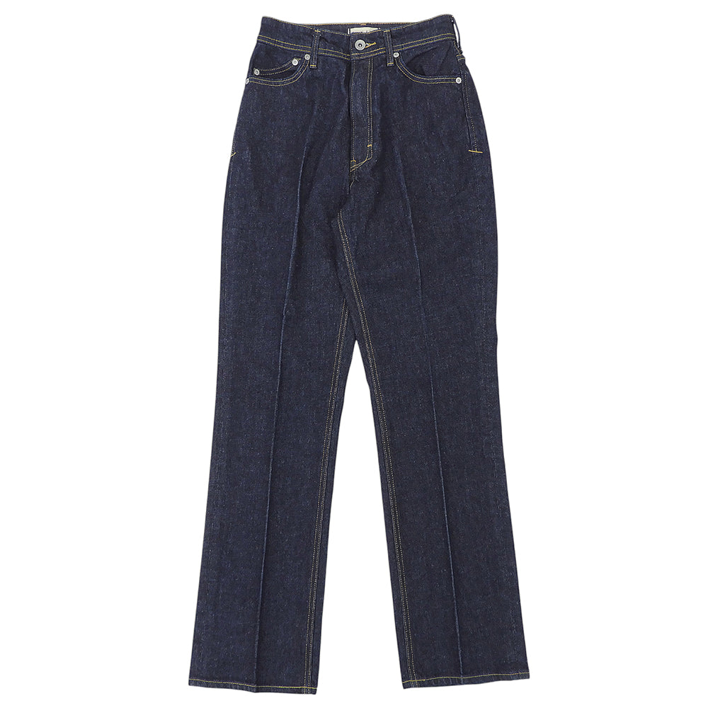 YANUK ヤヌーク Center Crease StraightDenim パンツ ボトムス レディース インディゴ 25 ボトムス