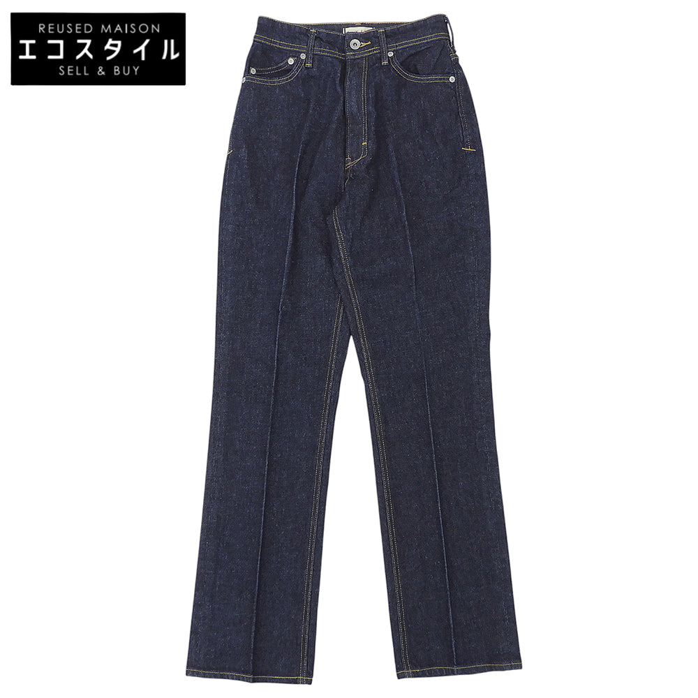 YANUK ヤヌーク Center Crease StraightDenim パンツ ボトムス レディース インディゴ 25 ボトムス