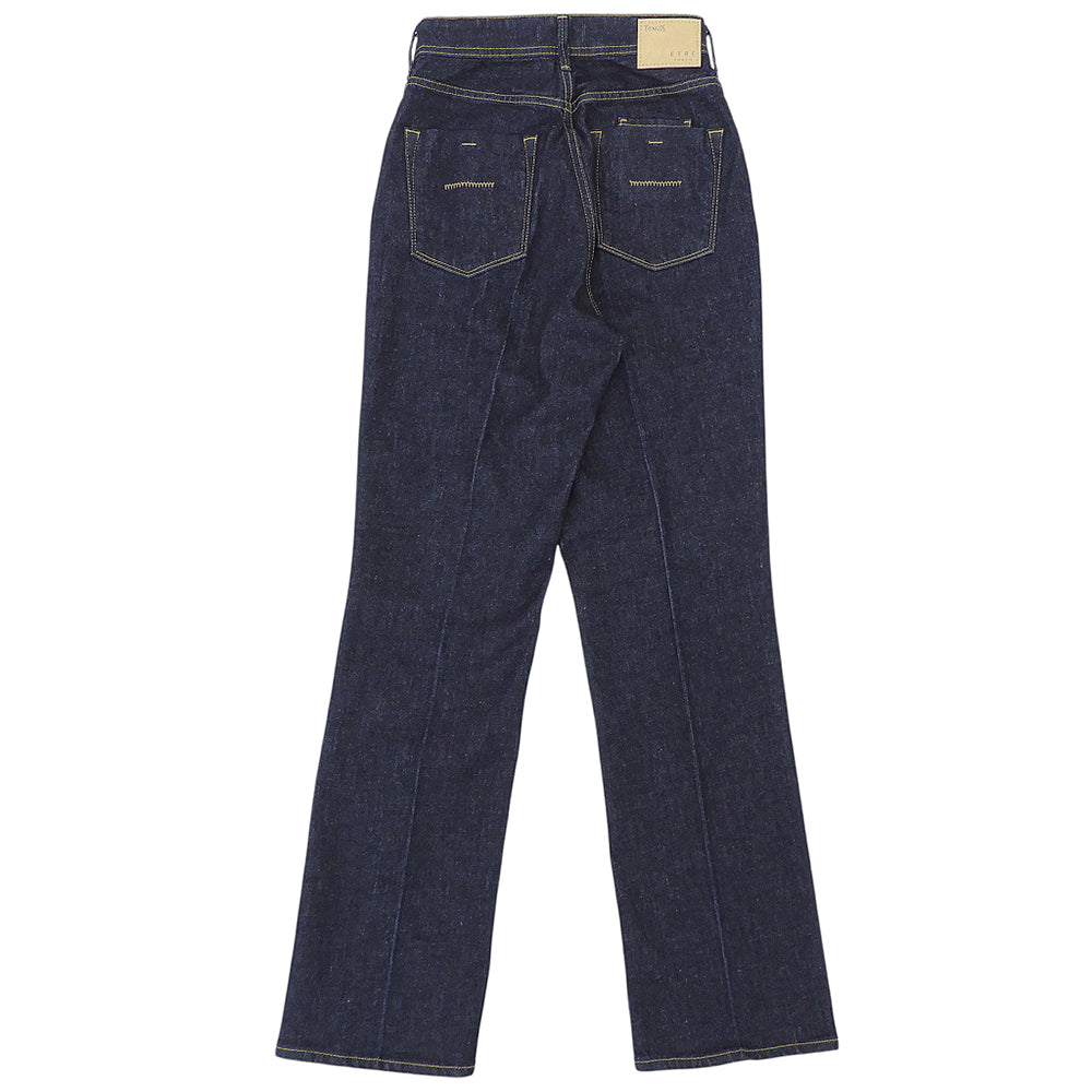 YANUK ヤヌーク Center Crease StraightDenim パンツ ボトムス レディース インディゴ 25 ボトムス