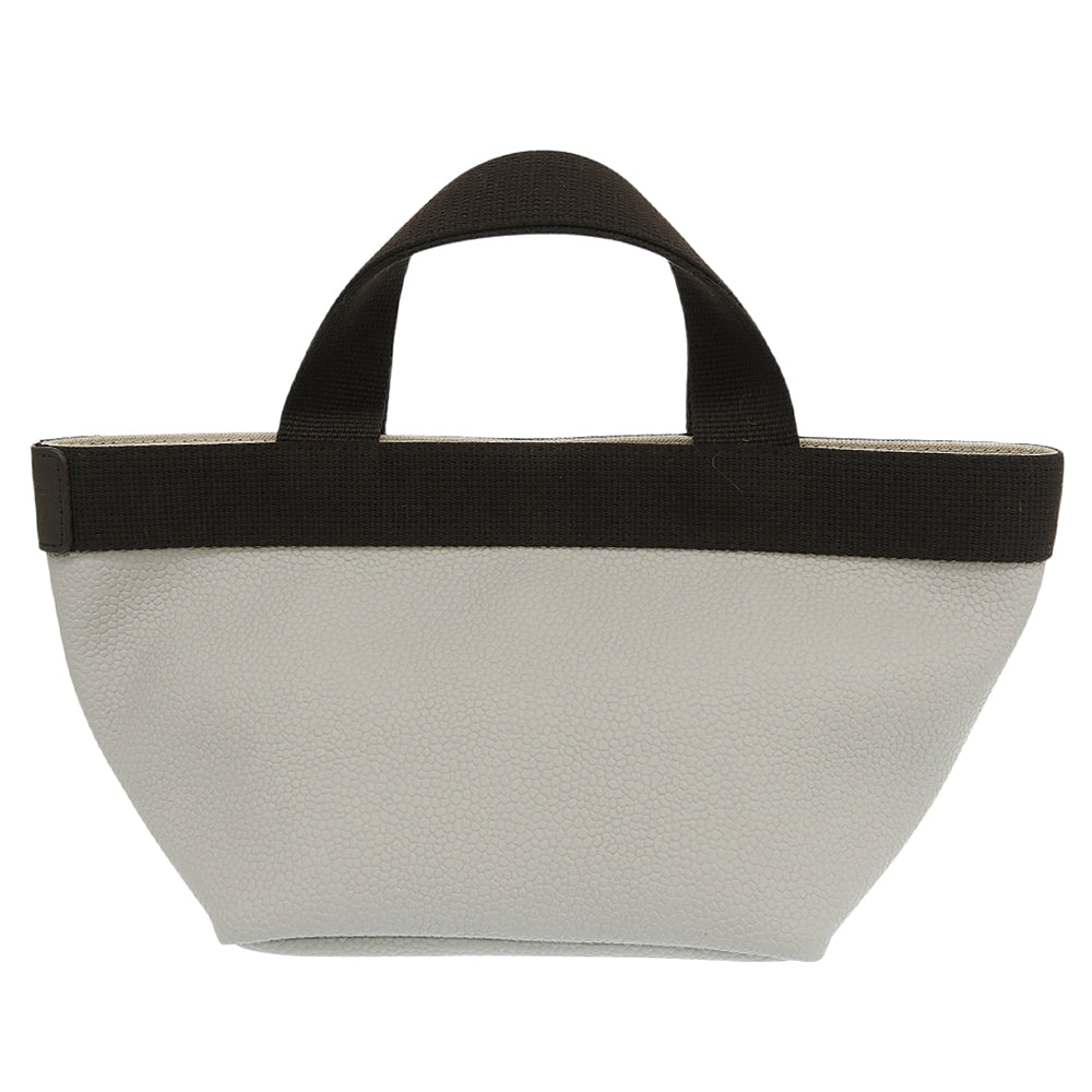 Herve Chapelier エルベシャプリエ 美品 リュクス 舟型トート S トートバッグ レディース コーテッドキャンバス マスティック×モカ 701GP トートバッグ