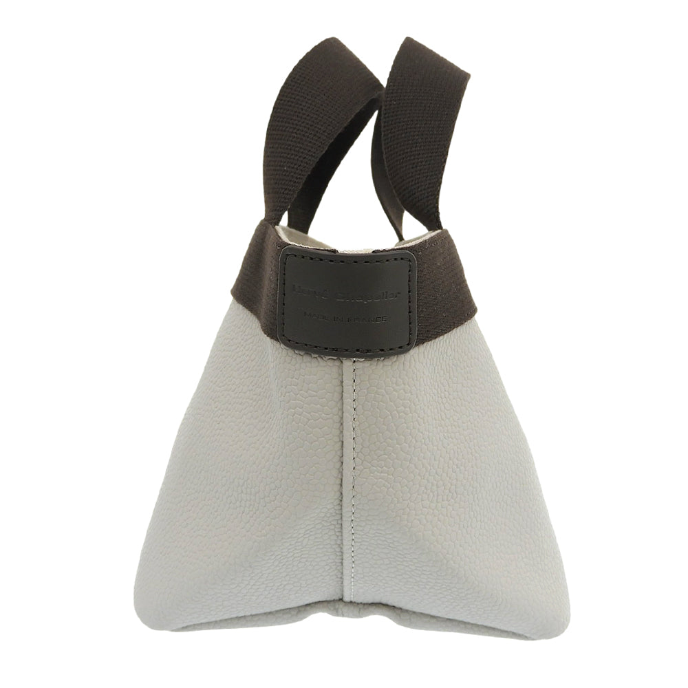 Herve Chapelier エルベシャプリエ 美品 リュクス 舟型トート S トートバッグ レディース コーテッドキャンバス マスティック×モカ 701GP トートバッグ