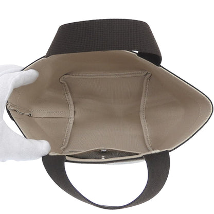 Herve Chapelier エルベシャプリエ 美品 リュクス 舟型トート S トートバッグ レディース コーテッドキャンバス マスティック×モカ 701GP トートバッグ