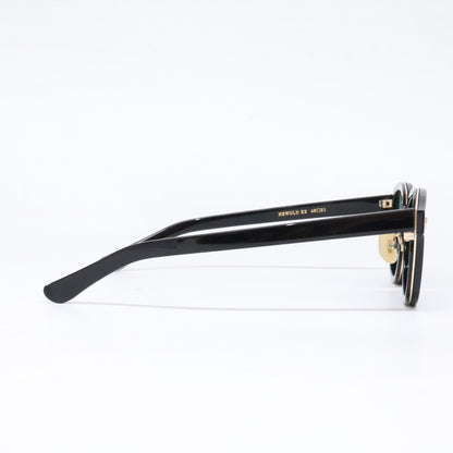 ayame 【Excellent condition】NEWOLD EX BK New Old EX combination Boston-shaped sunglasses