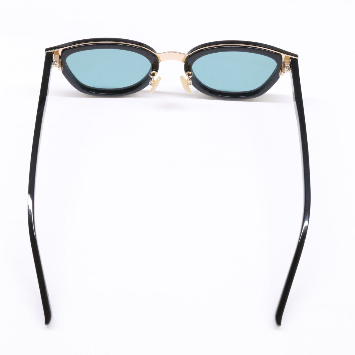 ayame 【Excellent condition】NEWOLD EX BK New Old EX combination Boston-shaped sunglasses