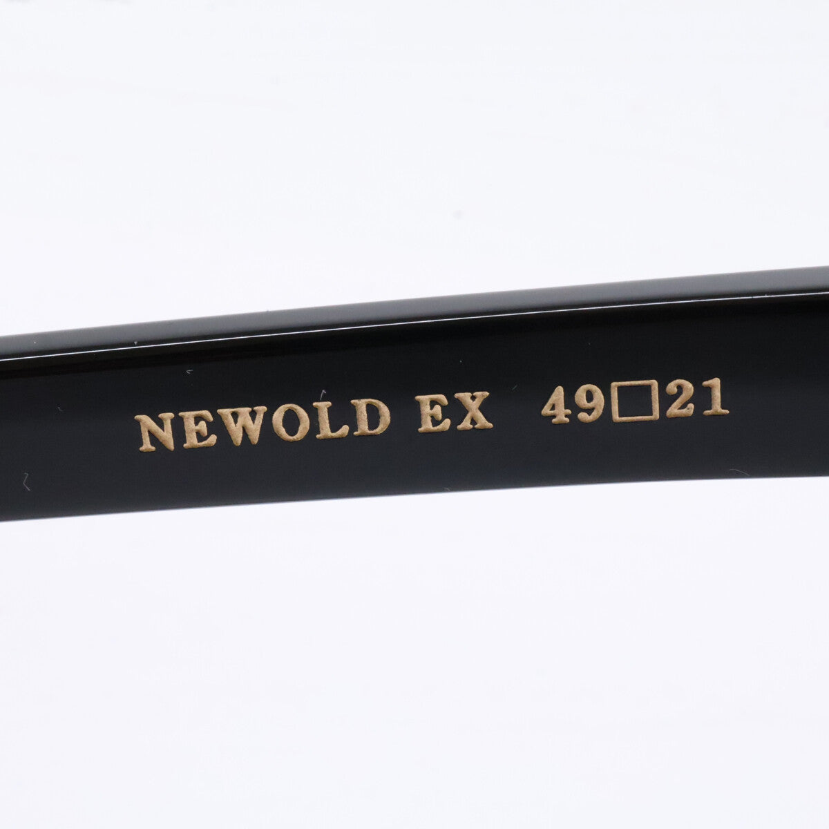 ayame 【Excellent condition】NEWOLD EX BK New Old EX combination Boston-shaped sunglasses