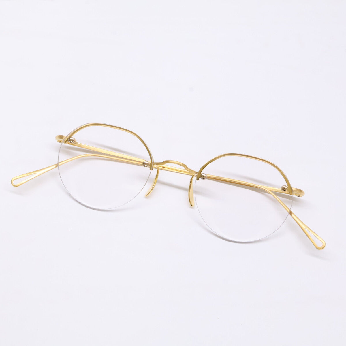 ayame アヤメ 【美品】CP RW シーピーアールダブリュー クラウンパントシェイプ ツーポイント アイウェア 眼鏡