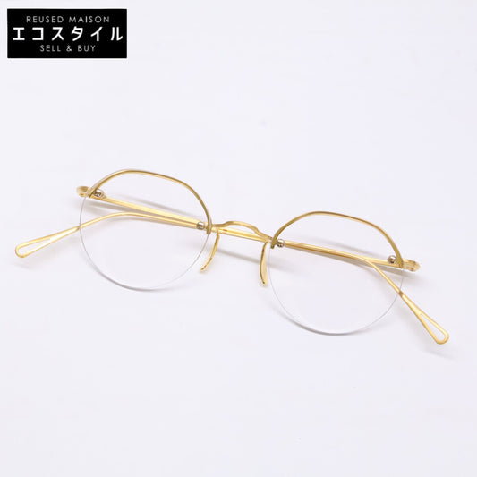 ayame アヤメ 【美品】CP RW シーピーアールダブリュー クラウンパントシェイプ ツーポイント アイウェア 眼鏡