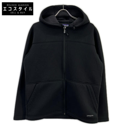 Patagonia 29800 Black Double-Layer Sweatshirt Zip-Up Hoodie Jacket