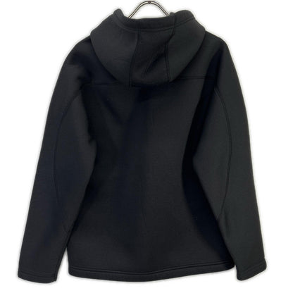 Patagonia 29800 Black Double-Layer Sweatshirt Zip-Up Hoodie Jacket