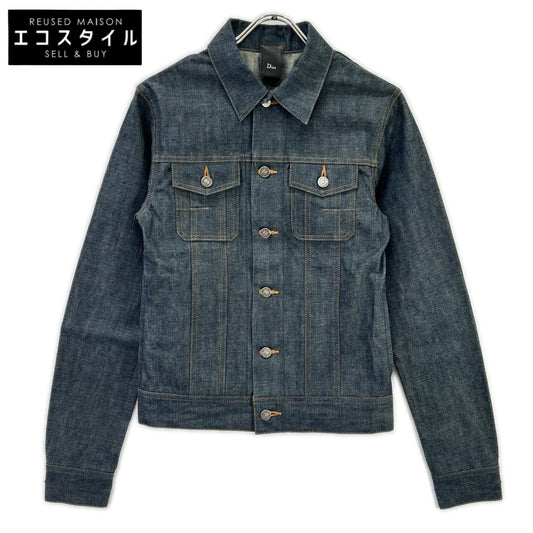 Dior HOMME ディオールオム 163C423A1437 ブルー系 コットン100 トラッカー デニムジャケット ジャケット