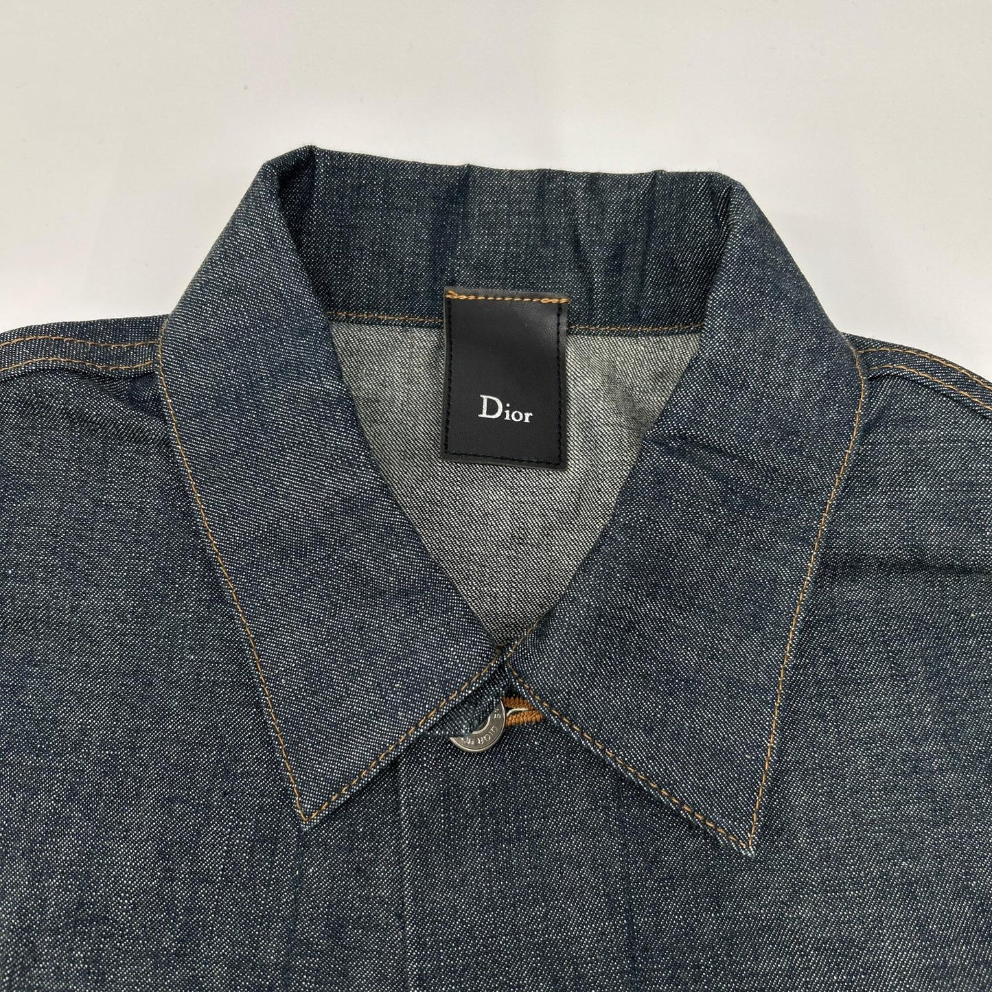 Dior HOMME ディオールオム 163C423A1437 ブルー系 コットン100 トラッカー デニムジャケット ジャケット
