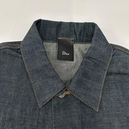 Dior HOMME ディオールオム 163C423A1437 ブルー系 コットン100 トラッカー デニムジャケット ジャケット