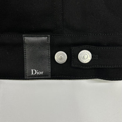 Dior HOMME ディオールオム 863C414Z4209 ブラック ボアカラー 3rd デニムジャケット ジャケット