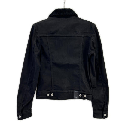 Dior HOMME ディオールオム 863C414Z4209 ブラック ボアカラー 3rd デニムジャケット ジャケット