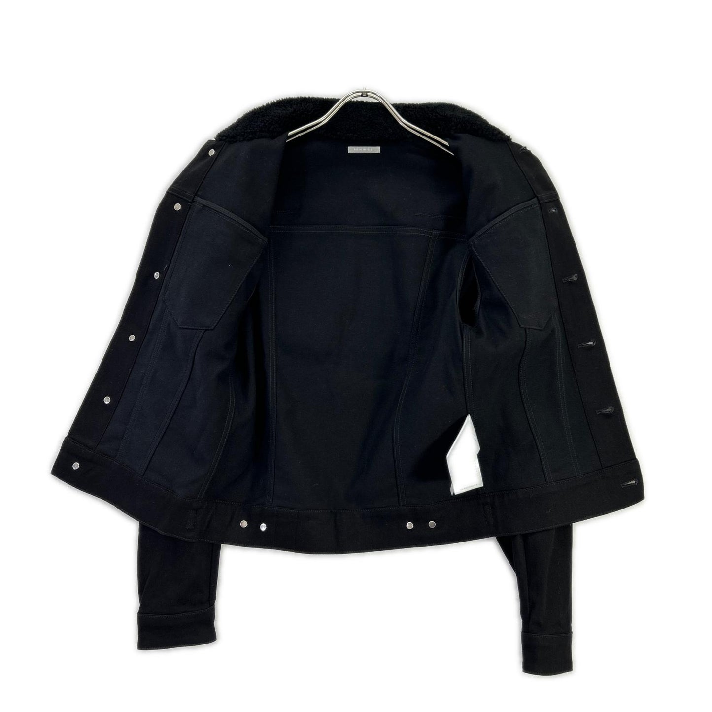Dior HOMME ディオールオム 863C414Z4209 ブラック ボアカラー 3rd デニムジャケット ジャケット