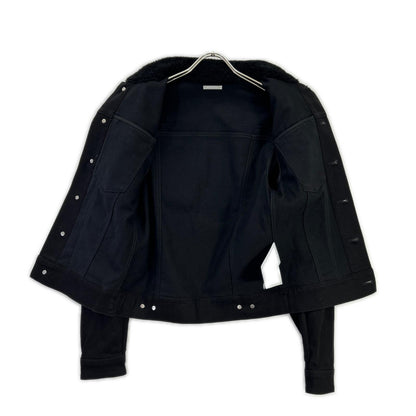Dior HOMME ディオールオム 863C414Z4209 ブラック ボアカラー 3rd デニムジャケット ジャケット