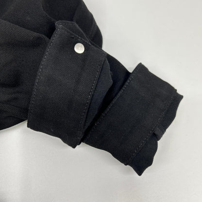 Dior HOMME ディオールオム 863C414Z4209 ブラック ボアカラー 3rd デニムジャケット ジャケット