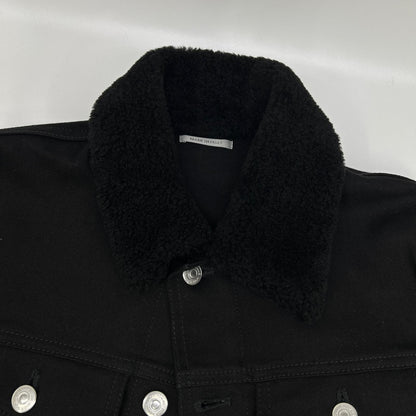 Dior HOMME ディオールオム 863C414Z4209 ブラック ボアカラー 3rd デニムジャケット ジャケット