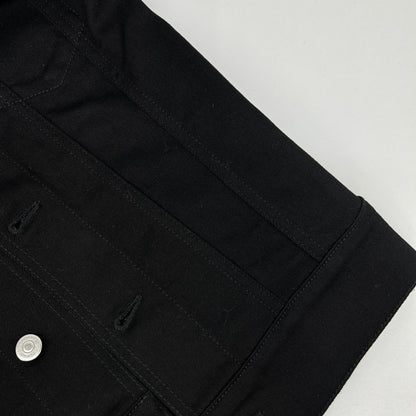 Dior HOMME ディオールオム 863C414Z4209 ブラック ボアカラー 3rd デニムジャケット ジャケット