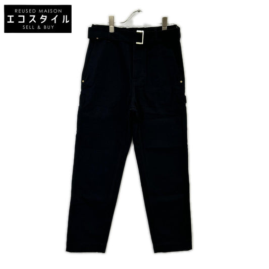 sacai サカイ 【×Carhartt WIP】23AW 23-0555S ブラック Canvas Pants/キャンバスペインターパンツ ボトムス