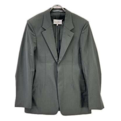 Maison margiela メゾンマルジェラ 20年製 S50BN0430 チャコール ウール 2B テーラードジャケット ジャケット