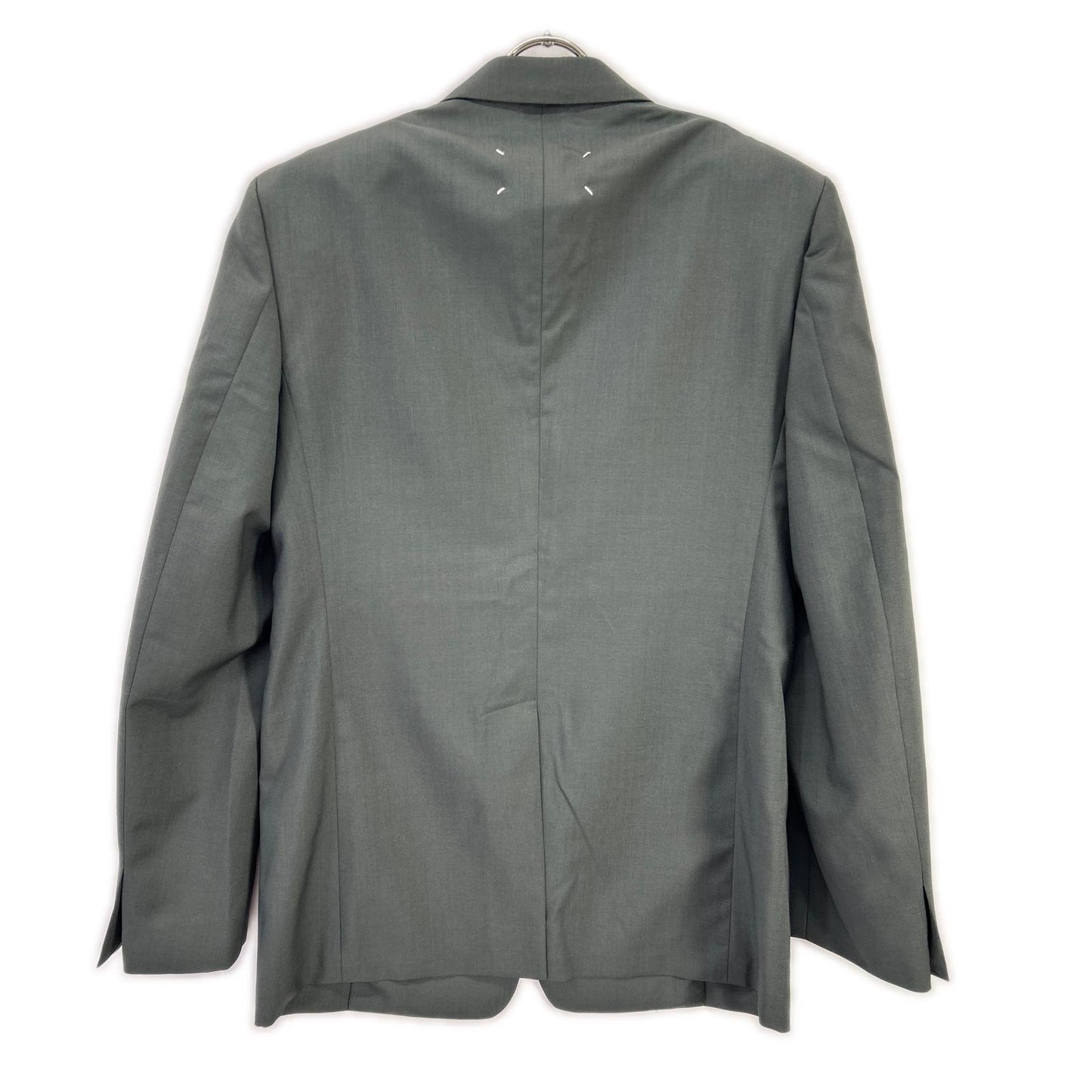Maison margiela メゾンマルジェラ 20年製 S50BN0430 チャコール ウール 2B テーラードジャケット ジャケット