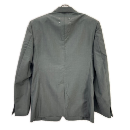 Maison margiela メゾンマルジェラ 20年製 S50BN0430 チャコール ウール 2B テーラードジャケット ジャケット