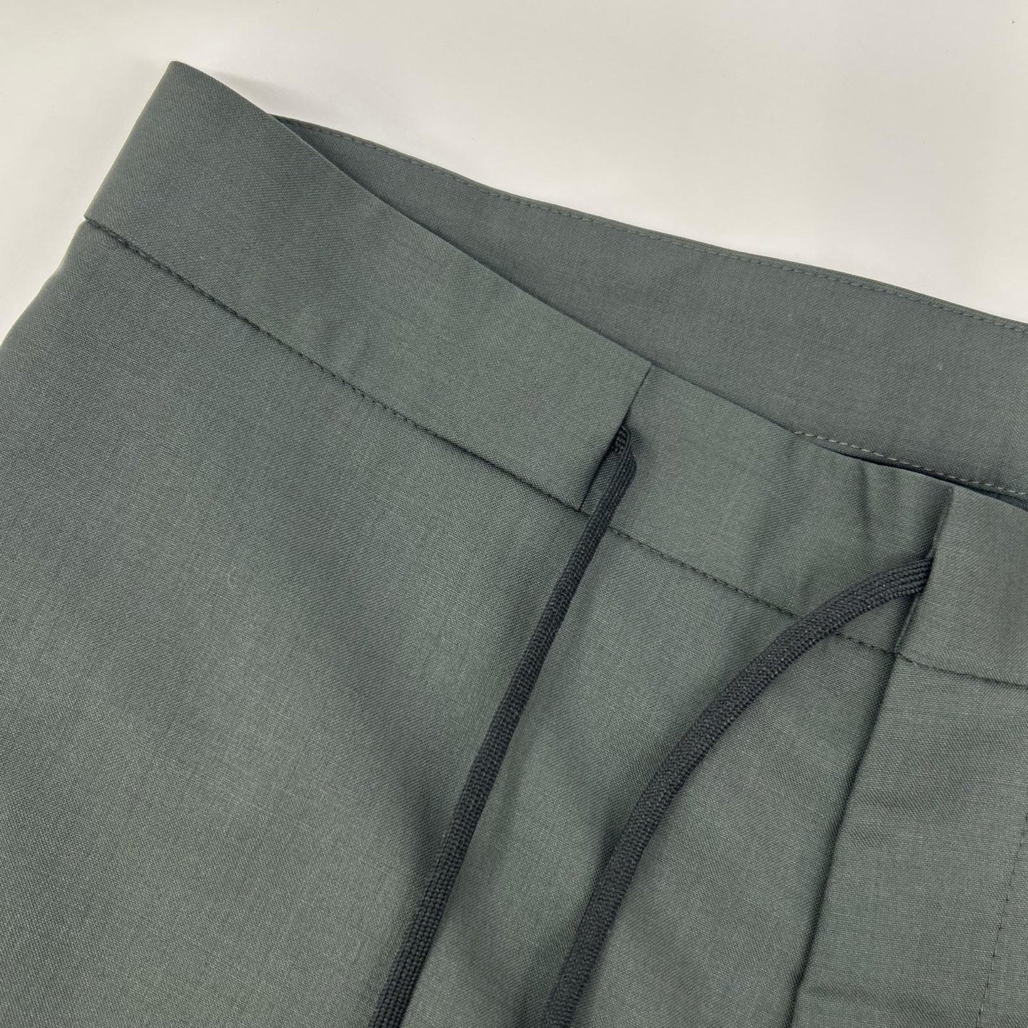 Maison margiela メゾンマルジェラ 20年製 S50KA0522 チャコール ウール ノータック ストレートパンツ ボトムス