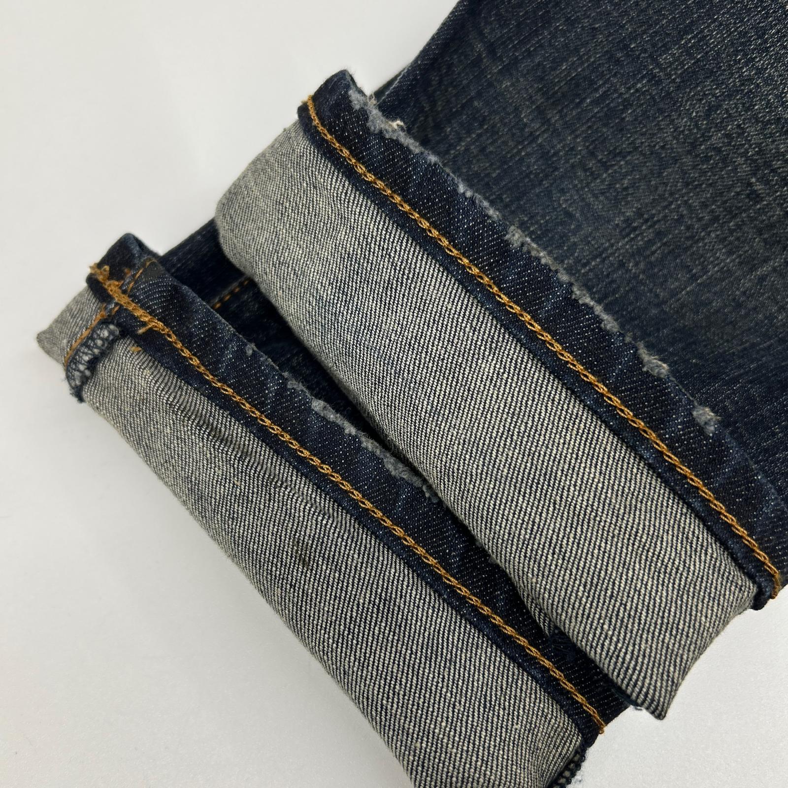 Dior HOMME ディオールオム 163D007TX995 11SS ブルー ボタンフライ JAKE ジェイク ストレッチデニムパンツ ボトムス