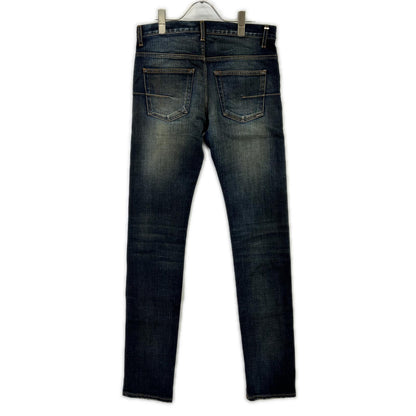 Dior HOMME ディオールオム 163D007TX995 11SS ブルー ボタンフライ JAKE ジェイク ストレッチデニムパンツ ボトムス