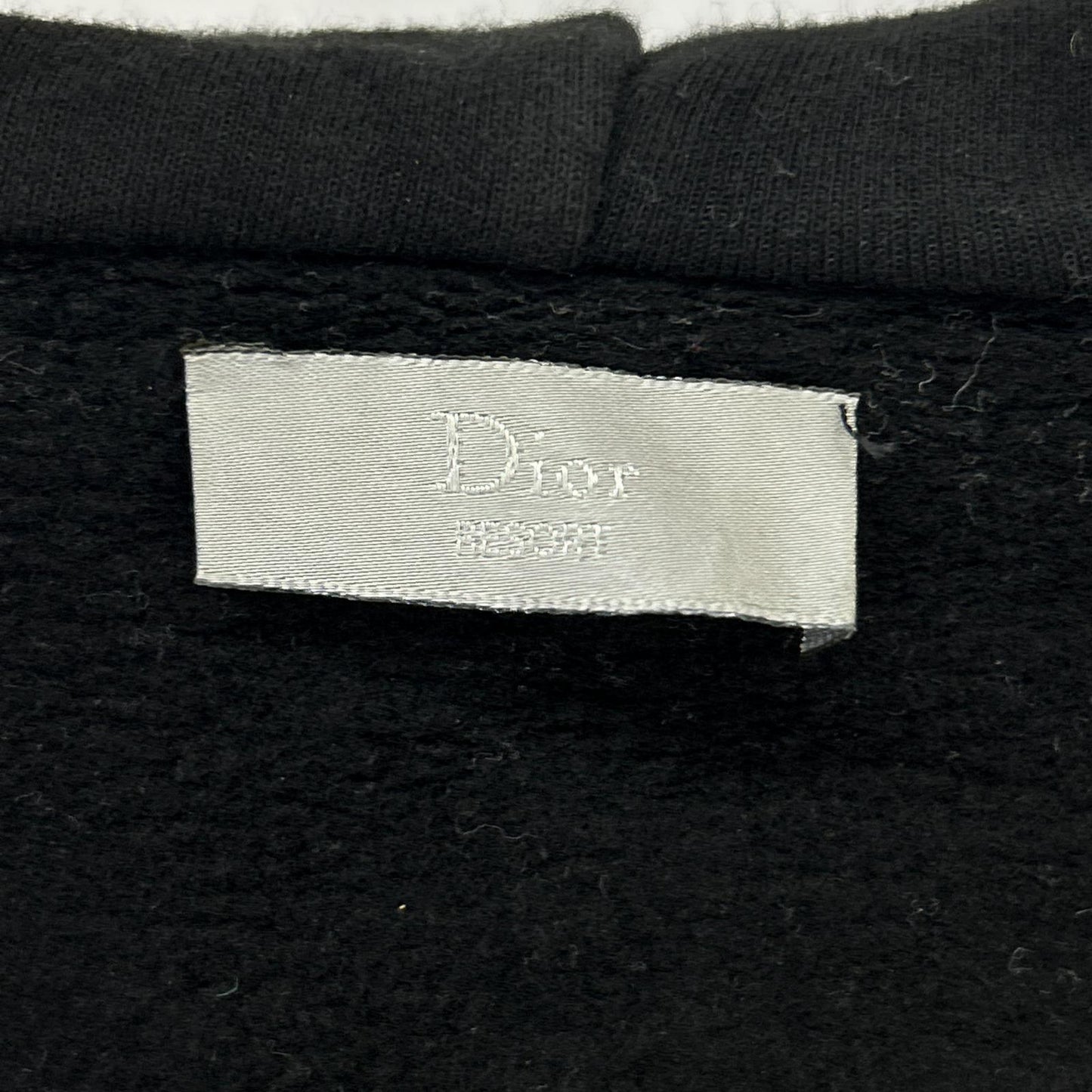 Dior HOMME RESORT ディオールオムリゾート ブラック ビー刺繍 ダブルジップ ジップアップ フーディ ジャケット