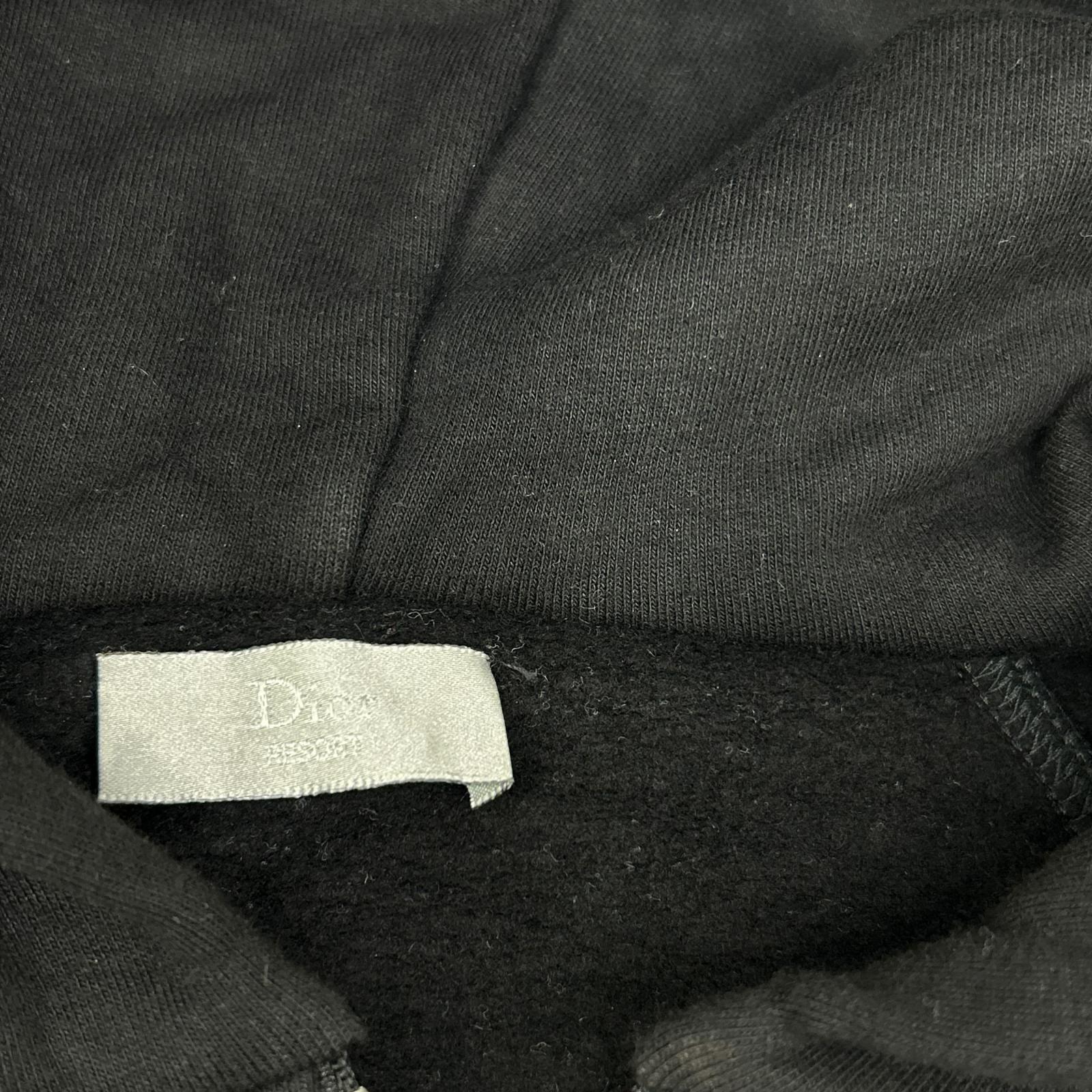 Dior HOMME RESORT ディオールオムリゾート ブラック ビー刺繍 ダブルジップ ジップアップ フーディ ジャケット