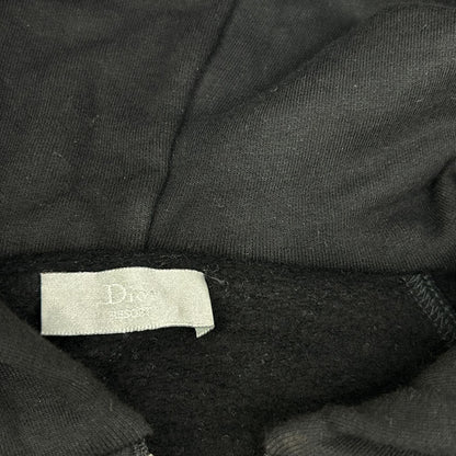 Dior HOMME RESORT ディオールオムリゾート ブラック ビー刺繍 ダブルジップ ジップアップ フーディ ジャケット