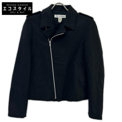 COMMEdesGARCONS SHIRT Comme des Garçons Shirt 11AW W19138 Black Wool Double Rider Jacket