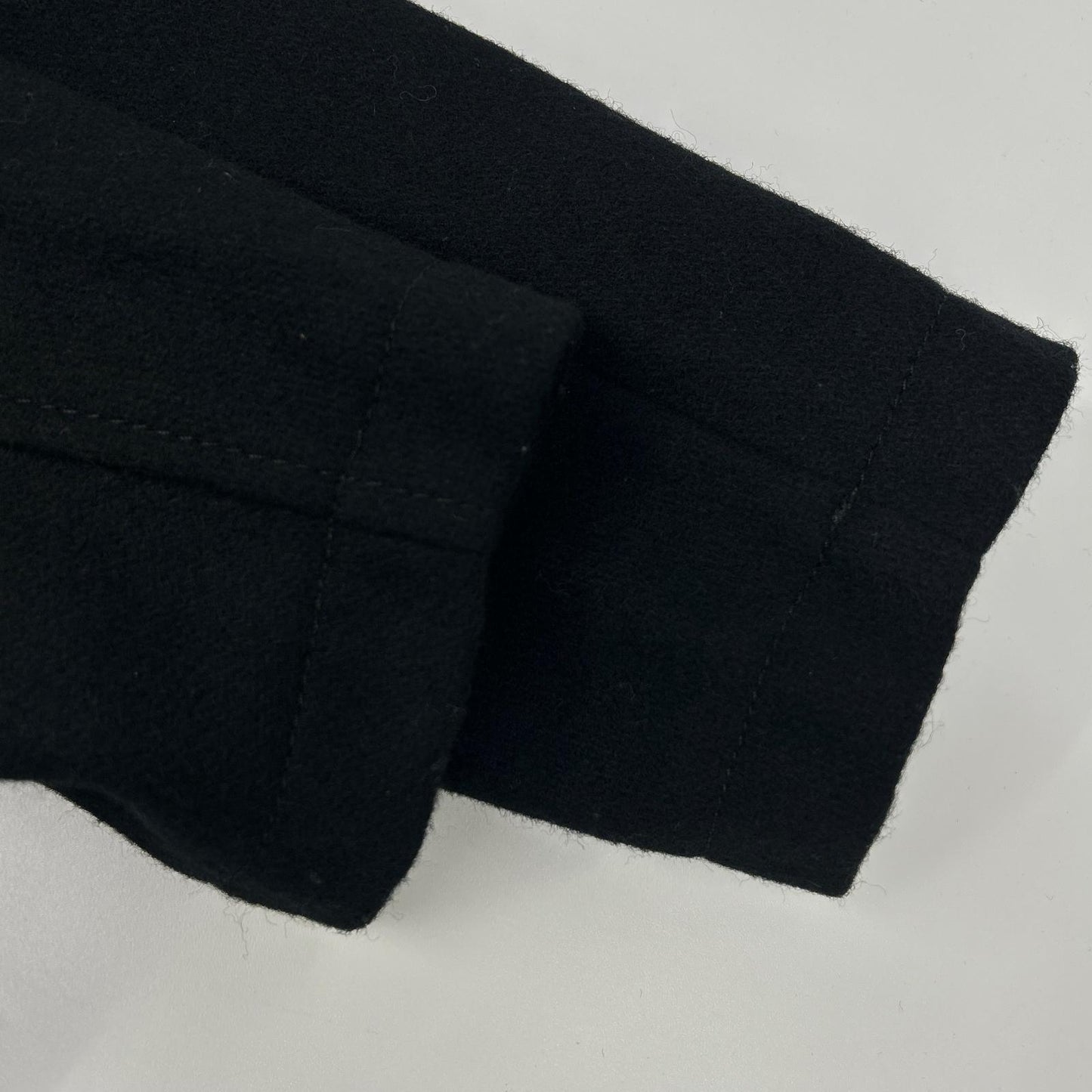 COMMEdesGARCONS SHIRT Comme des Garçons Shirt 11AW W19138 Black Wool Double Rider Jacket