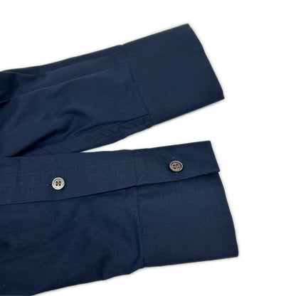 sacai サカイ 19年製 19-04731 ネイビー×カーキ ジップ ドッキング シャツ ジャケット