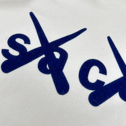 sacai 【×KAWS】2021 21-0286S White flock print hoodie Tops