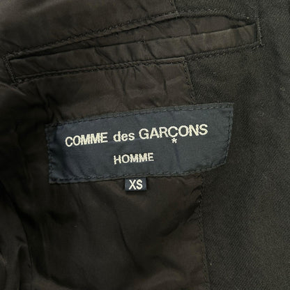 COMMEdesGARCONS HOMME Comme des Garçons Homme 13AW HL-J015 Black Garment-Dyed 4-Pocket Zip-Up Jacket