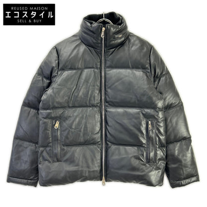 PaulSmith ポールスミス 243125 ブラック シープレザーダウンジャケット ジャケット
