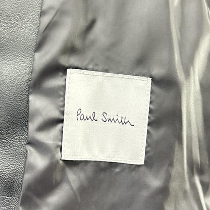 PaulSmith ポールスミス 243125 ブラック シープレザーダウンジャケット ジャケット