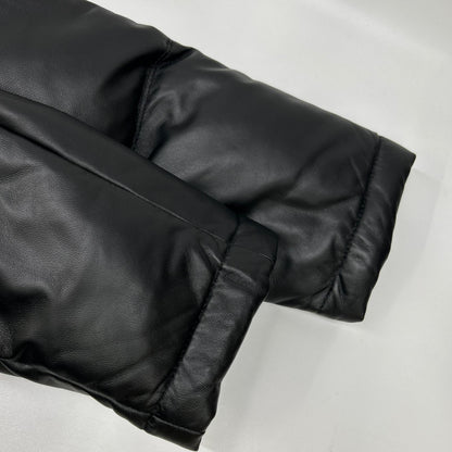 PaulSmith ポールスミス 243125 ブラック シープレザーダウンジャケット ジャケット