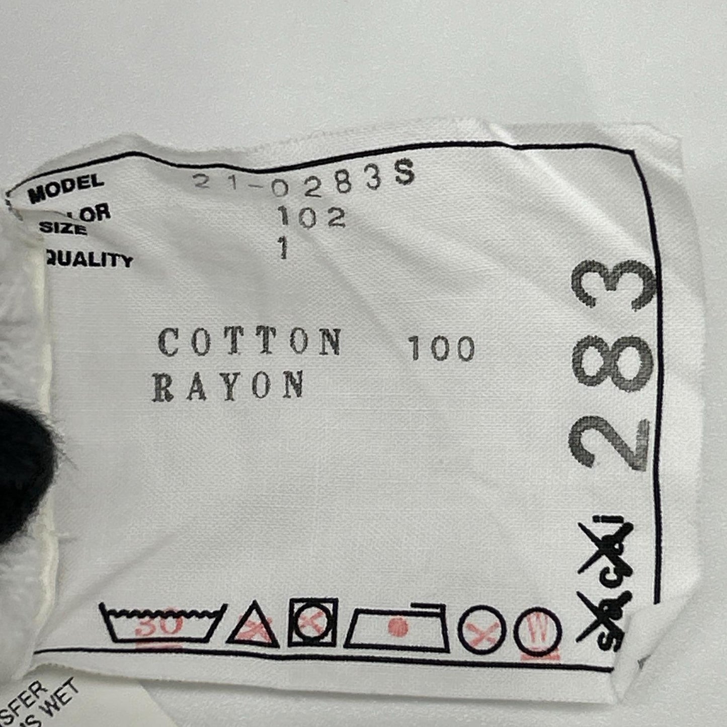 sacai サカイ 【×KAWS】21年製 21-0283S ホワイト ロゴ刺繍 フーディ トップス