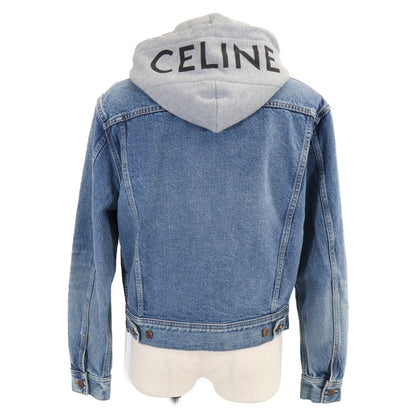 CELINE セリーヌ 【国内正規】フードドッキング デニム トラッカージャケット ジャケット