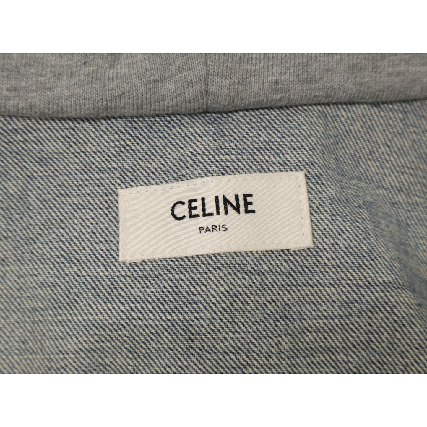 CELINE セリーヌ 【国内正規】フードドッキング デニム トラッカージャケット ジャケット