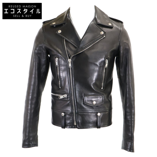 SAINT LAURENT PARIS サンローランパリ 【国内正規】397290 Y5YA1 エディ期 ラムレザー クラシックモーターサイクルジャケット ジャケット