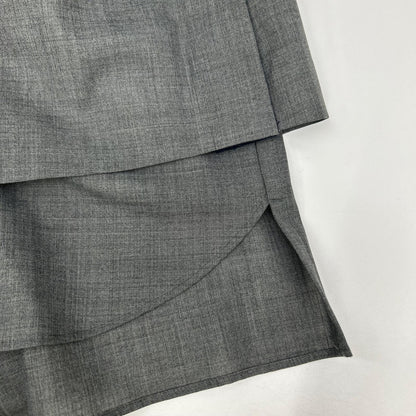 sacai サカイ 22年製 22-02807M グレー Suiting Layered Shirt/スーツレイヤードシャツ トップス