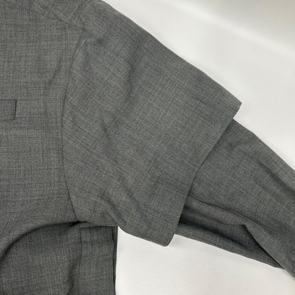 sacai サカイ 22年製 22-02807M グレー Suiting Layered Shirt/スーツレイヤードシャツ トップス