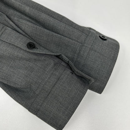 sacai サカイ 22年製 22-02807M グレー Suiting Layered Shirt/スーツレイヤードシャツ トップス